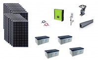Sistem fotovoltaic hibrid Poweracu 5kwp prindere tabla