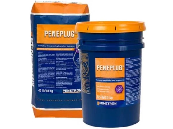 Mortar hidroizolant de etansare cu intarire rapida a infiltratiilor de apa &ndash; PENEPLUG
