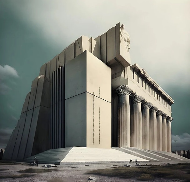 Panteonul în stil Bauhaus 