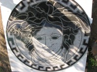 Medalion pentru pardoseala - Capul Medusa SIDORA 