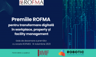 Premiile ROFMA pentru transformare digitală în workplace property și facility management Premiile ROFMA pentru transformarea digitală