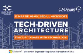 Eveniment pentru arhitecți – Tech-Driven Architecture: Stay Up-To-Date With Technology