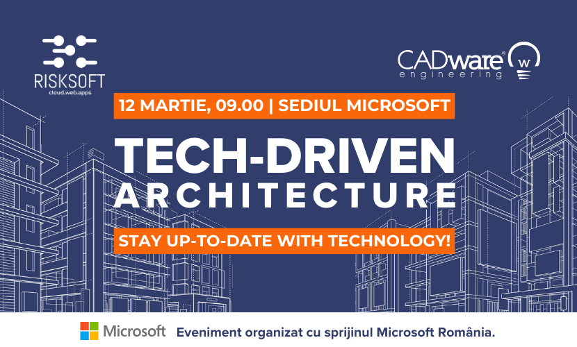 Eveniment pentru arhitecți – Tech-Driven Architecture: Stay Up-To-Date With Technology