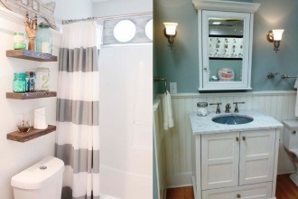 Depozitarea &icirc;n băile mici &ndash; găseşte loc pentru tot ce-ţi trebuie