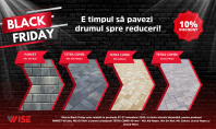 WISE Pavaje lansează campania Black Friday 2025 – 10% reducere la modele premium de pavaj În