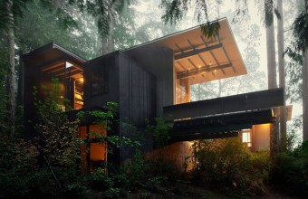 Arhitectul Jim Olson a petrecut 55 de ani renov&acirc;ndu-și cabana din Puget Sound