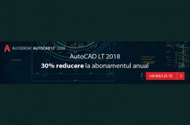 Flash Promo - 30% reducere la AutoCAD LT 2018