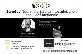 Invitație la workshop cu premii marca Bose Professional in Romania
