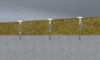 JBS-R EcoTek - Pentru izolarea &icirc;n pantă a acoperișului plat Un singur element de fixare pentru