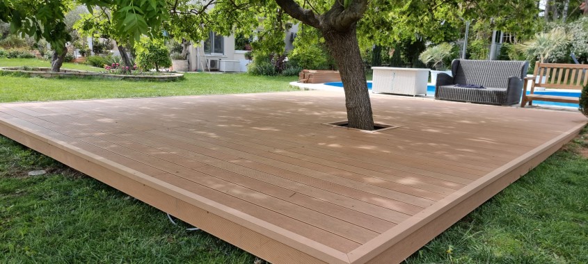 Deck pentru terase din WPC