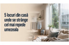 5 locuri din casă unde se str&acirc;nge cel mai repede umezeala
