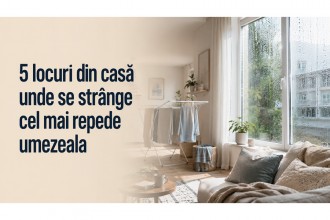 5 locuri din casă unde se str&acirc;nge cel mai repede umezeala