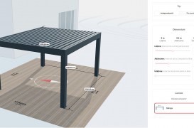 Configurează pergola bioclimatică online: soluția modernă pentru proiecte precise și personalizate