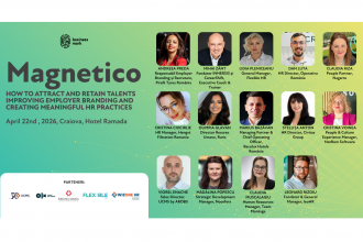 O nouă ediție a proiectului &bdquo;Magnetico&rdquo; la Craiova Pe 22 aprilie 2026 lideri HR analizează strategiile