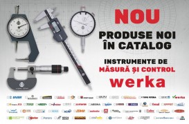 Unior Tepid, produse noi în catalog: Instrumente de măsură și control WERKA