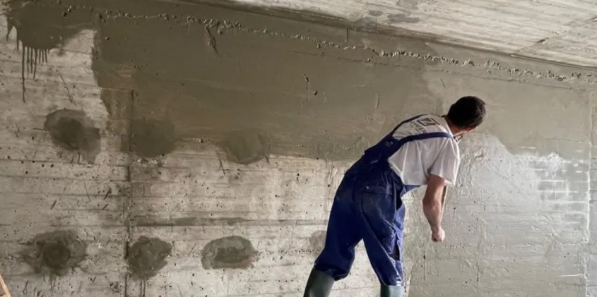 Cum hidroizolăm un subsol din beton din interior, fără săpătură exterioară
