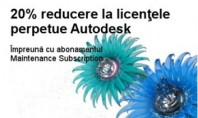 20% reducere la licentele perpetue Autodesk In perioada 07 05 2015 - 22 07 2015 puteti