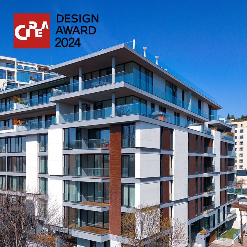 Ansamblul Rezidențial One Floreasca Vista primește medalia Gold C-IDEA Design Award