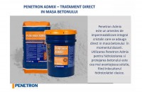 Penetron Admix - Tratament direct în masa betonului
