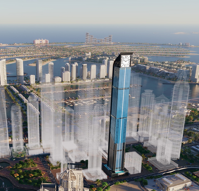 Franck Muller construiește cel mai înalt turn rezidențial cu ceas din lume