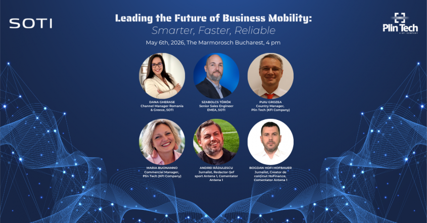 6 mai 2026: Evenimentul &bdquo;Leading the Future of Business Mobility: Smarter, Faster, Reliable&rdquo;