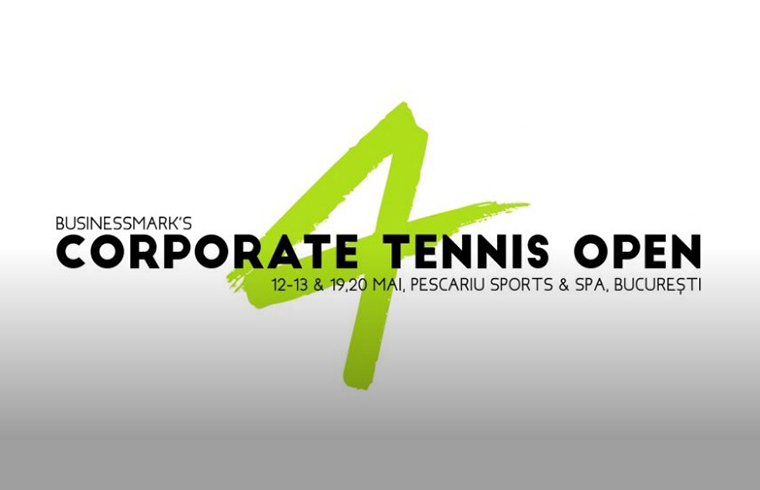 Corporate Tennis Open 4 - Pescariu Sports & Spa București 12-13 mai 2018 & 19-20 mai