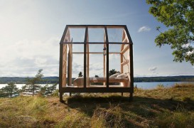Cabanele din sticlă, soluția anti-stres propusă de suedezi