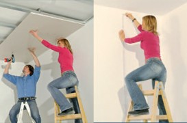 Cum sa montezi plafonul fals cu prindere directa in 9 pasi