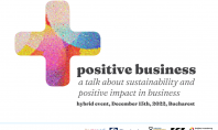 Ce pot face companiile pentru a deveni mai sustenabile? Află pe 13 decembrie la POSITIVE BUSINESS