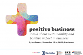 Ce pot face companiile pentru a deveni mai sustenabile? Află pe 13 decembrie, la POSITIVE BUSINESS