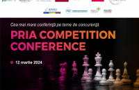 PRIAevents și Consiliul Concurenței România vă invită la Pria Competition Conference,12 martie 2024 