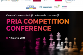 PRIAevents și Consiliul Concurenței România vă invită la Pria Competition Conference,12 martie 2024 