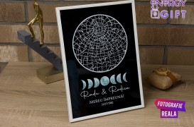 Tablourile Sky Map – cadoul care îți aduce cerul amintirilor acasă