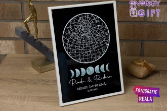 Tablourile Sky Map – cadoul care îți aduce cerul amintirilor acasă