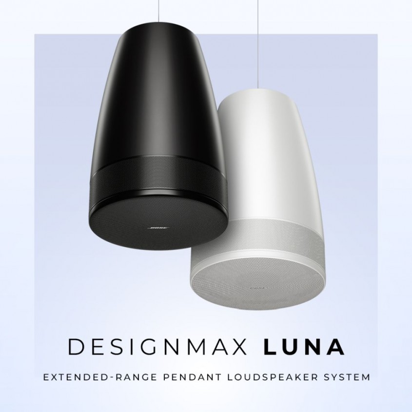 Bose Professional DesignMax Luna &ndash; Soluția audio care completează arhitectura și experiența  din spațiile comerciale moderne