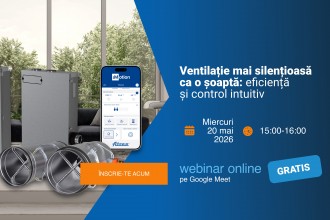 Respiri ușor chiar &icirc;n spații mici: descoperă viitorul ventilației rezidențiale &icirc;n webinarul ATREA Rom&acirc;nia