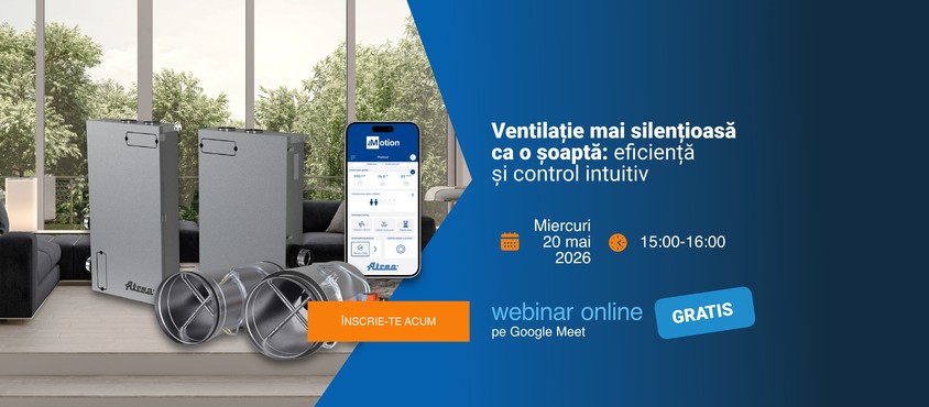 Respiri ușor chiar &icirc;n spații mici: descoperă viitorul ventilației rezidențiale &icirc;n webinarul ATREA Rom&acirc;nia