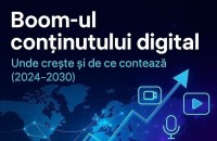 Boom-ul continutului digital &ndash; Piața globală de creare de conținut digital (Partea 1)