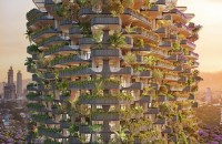 O clădire ca o extensie a naturii Construită din lemn şi îmbracată în zeci de mii