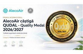 AlecoAir c&acirc;știgă QUDAL &ndash;  Quality Medal 2026/2027
