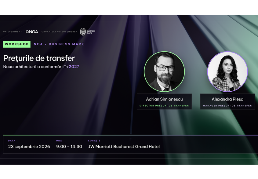 Prețurile de transfer: Noua arhitectură a conformării &icirc;n 2027