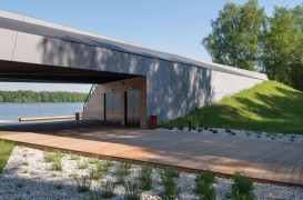 Centru de canoe cu panouri de fibrociment EQUITONE, finalist la ArchDaily Building of the Year 2021 
