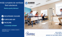 Sistem complet de ventilație cu recuperare de căldură fără tubulatură! Noile sisteme Blauberg sunt ideale pentru