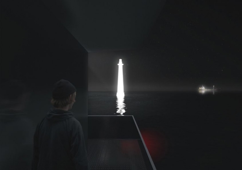 Farul-hologramă, un omagiu adus unei vechi călăuze de nădejde a navigatorilor