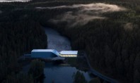 Cel mai nou muzeu din Norvergia este în același timp un pod peste râu Muzeul o