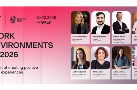 Pe 10 februarie 2026 arta &icirc;nt&acirc;lnește leadership-ul &bdquo;Work Environments in 2026&rdquo; conferința imersivă pentru comunitatea de