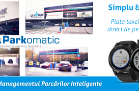 Taxa de parcare poate fi plătită direct de pe smartwatch - premieră de la Parkomatic