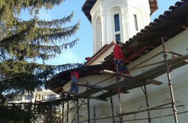 ExpoTest Construct a luat parte la restaurarea Bisericii "Sfanta Sofia" - Floreasca, Bucuresti