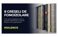 Cele mai frecvente greșeli la izolarea fonică a unui apartament