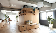 O noua camera in apartament definita cu ajutorul mobilierului Apartamentele din Japonia sunt recunoscute ca fiind